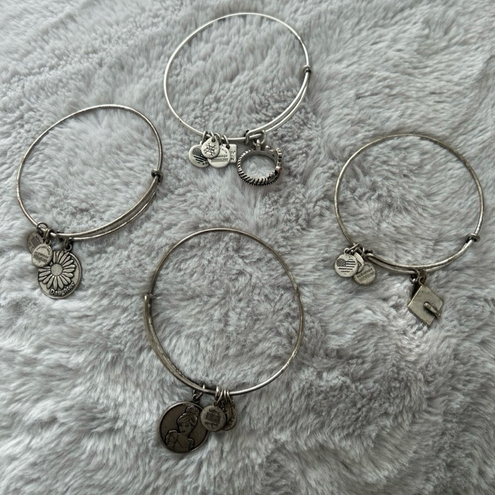 Alex and Ani Charm Bangle Set